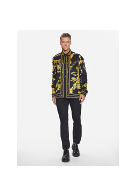 Versace Jeans Couture Риза 75GAL2RC Черен Regular Fit - Pepit.bg