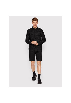 Versace Jeans Couture Риза Flock 73GAL2R1 Черен Regular Fit - Pepit.bg