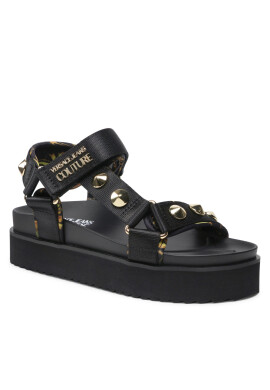 Versace Jeans Couture Сандали 72VA3SM2 Черен - Pepit.bg