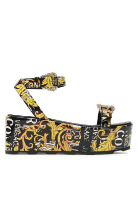 Versace Jeans Couture Сандали 74VA3S06 Черен - Pepit.bg