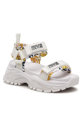 Versace Jeans Couture Сандали 74VA3SVD Бял - Pepit.bg