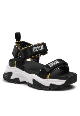 Versace Jeans Couture Сандали 74VA3SVD Черен - Pepit.bg