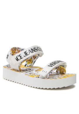 Versace Jeans Couture Сандали 74VA3SX4 ZS196 Бял - Pepit.bg