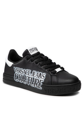 Versace Jeans Couture Сникърси 71YA3SKD Черен - Pepit.bg