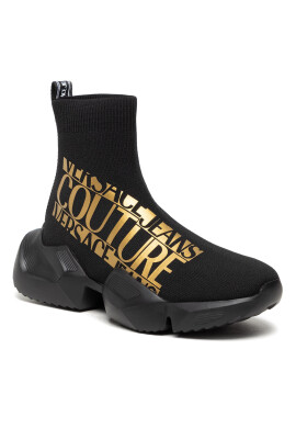 Versace Jeans Couture Сникърси 71YA3SU3 Черен - Pepit.bg