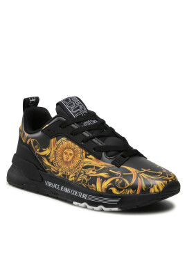 Versace Jeans Couture Сникърси 72YA3SAA Черен - Pepit.bg