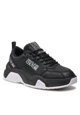 Versace Jeans Couture Сникърси 72YA3SF6 Черен - Pepit.bg