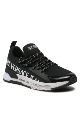 Versace Jeans Couture Сникърси 73YA3SA3 Черен - Pepit.bg