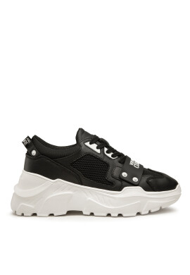 Versace Jeans Couture Сникърси 73YA3SC4 Черен - Pepit.bg