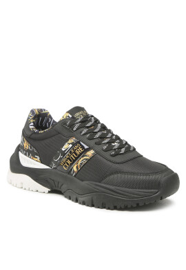 Versace Jeans Couture Сникърси 73YA3SZ4 Черен - Pepit.bg