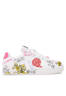 Versace Jeans Couture Сникърси 74VA3SK4 Бял - Pepit.bg