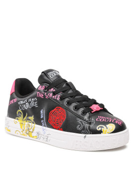 Versace Jeans Couture Сникърси 74VA3SK4 Черен - Pepit.bg