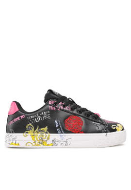 Versace Jeans Couture Сникърси 74VA3SK4 Черен - Pepit.bg