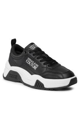 Versace Jeans Couture Сникърси 75VA3SF4 Черен - Pepit.bg