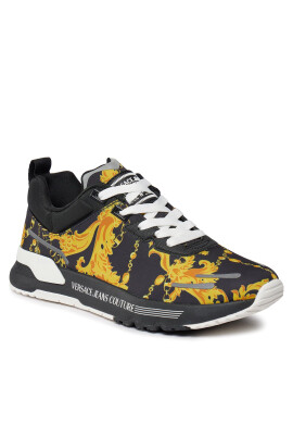 Versace Jeans Couture Сникърси 75YA3SA1 Черен - Pepit.bg