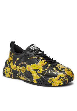 Versace Jeans Couture Сникърси 75YA3SF1 Черен - Pepit.bg