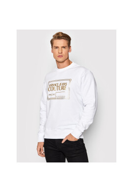 Versace Jeans Couture Суитшърт 71GAIT15 Бял Regular Fit - Pepit.bg