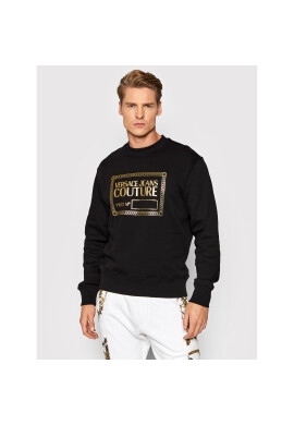 Versace Jeans Couture Суитшърт 71GAIT15 Черен Regular Fit - Pepit.bg