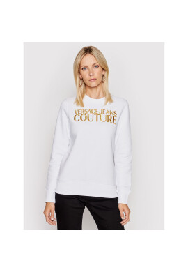Versace Jeans Couture Суитшърт 71HAIT01 Бял Regular Fit - Pepit.bg