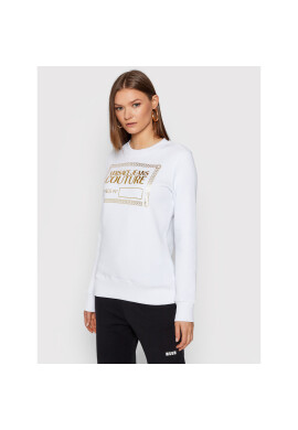 Versace Jeans Couture Суитшърт 71HAIT12 Бял Regular Fit - Pepit.bg