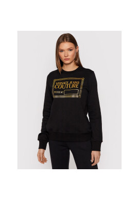 Versace Jeans Couture Суитшърт 71HAIT12 Черен Regular Fit - Pepit.bg