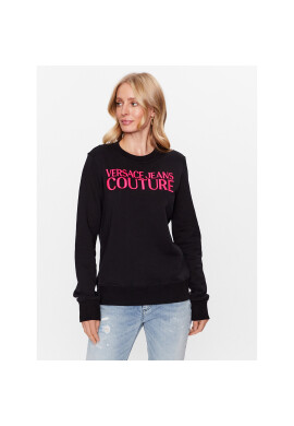 Versace Jeans Couture Суитшърт 74HAIT02 Черен Regular Fit - Pepit.bg