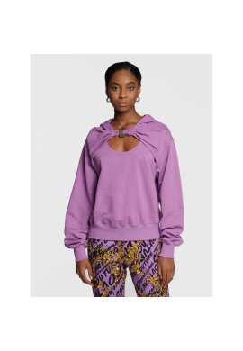 Versace Jeans Couture Суитшърт Basic 73HAI312 Виолетов Relaxed Fit - Pepit.bg