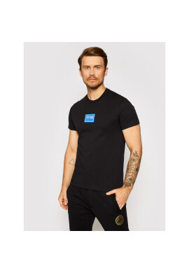Versace Jeans Couture Тишърт 71GAHT08 Черен Regular Fit - Pepit.bg