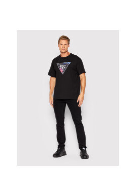 Versace Jeans Couture Тишърт 73GAHF07 Черен Regular Fit - Pepit.bg