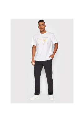 Versace Jeans Couture Тишърт 73GAHT31 Бял Regular Fit - Pepit.bg