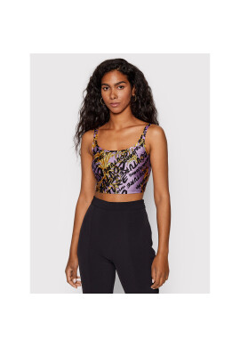 Versace Jeans Couture Тишърт 73HAM615 Виолетов Regular Fit - Pepit.bg