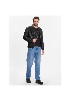 Versace Jeans Couture Тишърт 74GAHI07 Черен Regular Fit - Pepit.bg