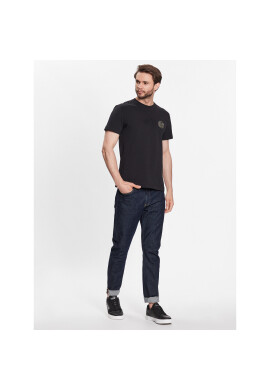 Versace Jeans Couture Тишърт 74GAHY01 Черен Regular Fit - Pepit.bg
