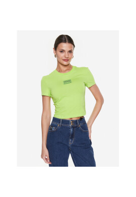 Versace Jeans Couture Тишърт 74HAH602 Зелен Regular Fit - Pepit.bg