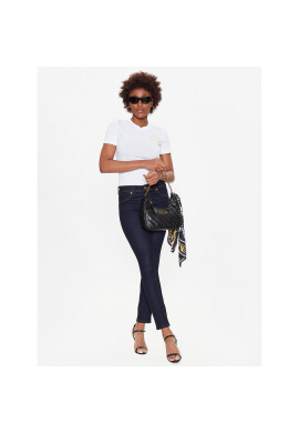 Versace Jeans Couture Тишърт 74HAHT06 Бял Regular Fit - Pepit.bg