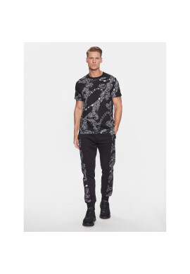 Versace Jeans Couture Тишърт 75GAH6S0 Черен Regular Fit - Pepit.bg