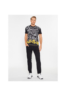 Versace Jeans Couture Тишърт 75GAH6SG Черен Regular Fit - Pepit.bg