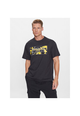 Versace Jeans Couture Тишърт 75GAHE01 Черен Regular Fit - Pepit.bg