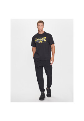 Versace Jeans Couture Тишърт 75GAHE01 Черен Regular Fit - Pepit.bg