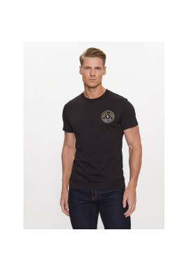 Versace Jeans Couture Тишърт 75GAHT06 Черен Regular Fit - Pepit.bg