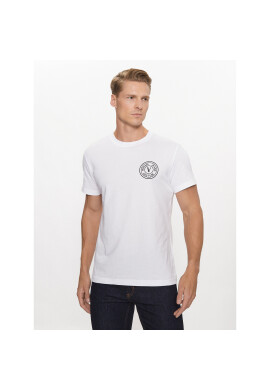 Versace Jeans Couture Тишърт 75GAHT07 Бял Regular Fit - Pepit.bg