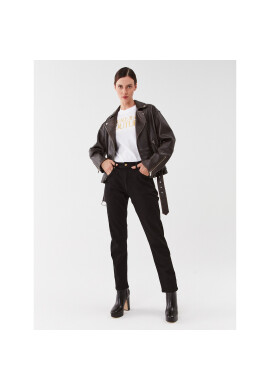 Versace Jeans Couture Тишърт 75HAHT01 Бял Regular Fit - Pepit.bg