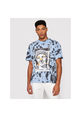 Versace Jeans Couture Тишърт B3GWA7VA Син Relaxed Fit - Pepit.bg