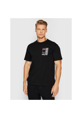 Versace Jeans Couture Тишърт Barcode Patch 71GAHT26 Черен Regular Fit - Pepit.bg