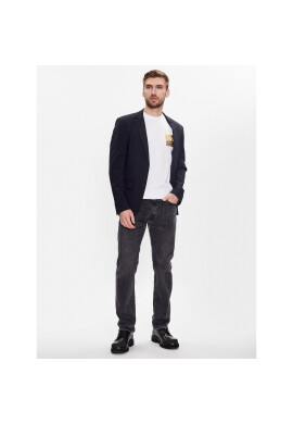 Versace Jeans Couture Тишърт Text Foil 74GAHG02 Бял Regular Fit - Pepit.bg