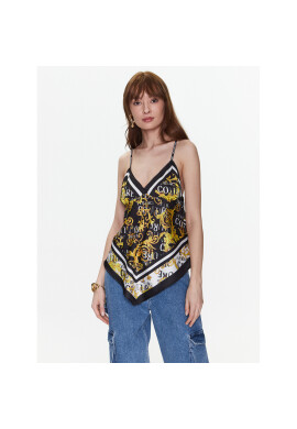 Versace Jeans Couture топ 74HAM2A5 Черен Regular Fit - Pepit.bg