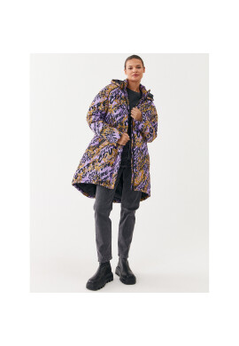 Versace Jeans Couture Зимно яке 73HAT400 Виолетов Oversize - Pepit.bg