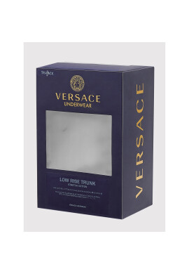 Versace Комплект 3 чифта боксерки Parigamba AU04320 Черен - Pepit.bg