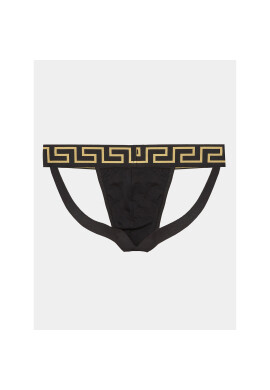 Versace Слипове Jock Strap AUU01017 Черен - Pepit.bg