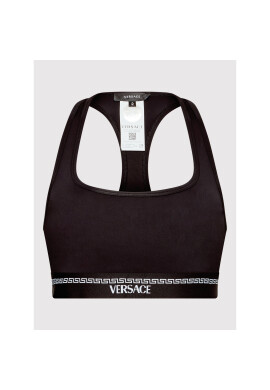 Versace Сутиен-топ Logo AUD04068 Черен - Pepit.bg